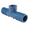 Blue Twister Apollo Blue Twister 1 in. Insert in to X 1 in. D Insert Polypropylene Tee 1 pk ABTFT1112 - alternate 4